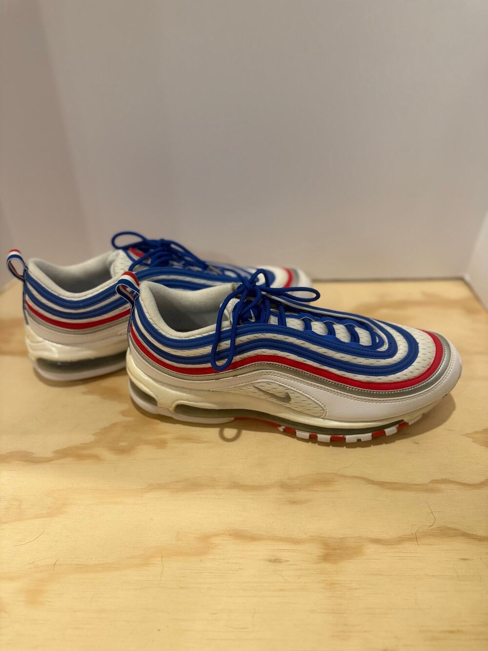 Nike Air Max 97 All Star Jersey Men’s 11.5 Blue Red White 921826-404